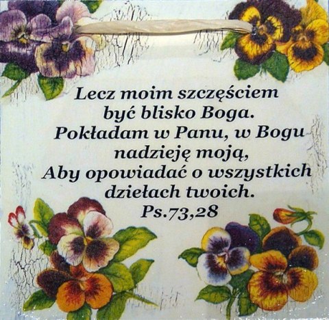 Obrazek na ścianę kwadrat mały Obrazek na ścianę kwadrat mały