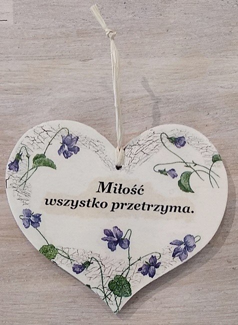 Serce małe - zawieszka Serce małe - zawieszka