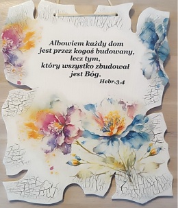Obrazek na ścianę, prostokąt duży wycinany