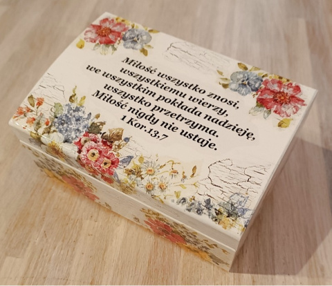Skrzynka drewniana Skrzynka drewniana