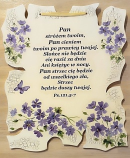 Zawieszka obrazek duży wycinany